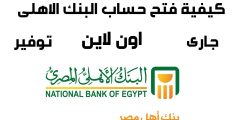 البنك الأهلي أون لاين وفتح حساب توفير في البنك الأهلي المصري