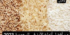 من أفضل أنواع الأرز في السعودية 2023
