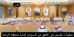 خطوات تقديم على العفو عن السجناء إمارة منطقة الباحة